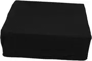 HAMPPLIES Elastic Solid Color Piano Stool Cover Bench Protector Breathable Comfortable for Home Office Events Fits