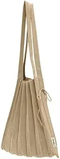JOSEPH AND STACEY（ジョセフ アンド ステーシー） Joseph & Stacy Lucky Pleated Knit Starry (M) Starry Hazelnut, Starry Hazelnut, Free Size