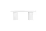 Vanessa Marty 280cm Oval Dining Table White
