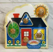 Melissa & Doug First Shapes Jumbo Knob Wooden Puzzle NEW