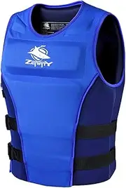 Zeraty Life Jacket Adult Impact Vest for Outdoor Floating Swimming Ski|CE Proof 50N