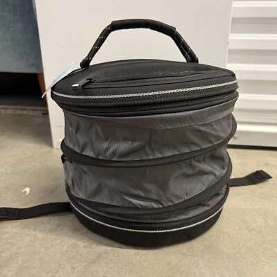 Igloo 9070 Deluxe Collapsible Cooler Grey/ Black Expandable Bucket Ice Chest