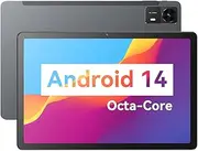 Tablet Android 10.95 Inch HD Display, 4GB RAM, 128GB, with Quad Stereo Speakers 8000mAh Battery, Black, Wi-Fi, Bluetooth, Type-C