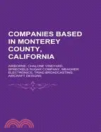 在飛比找三民網路書店優惠-Companies Based in Monterey Co