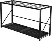 GL GLOBAL LIFE Folding Umbrella Storage Stand Rack Holder Organizer Free Standing Industrial Umbrella Rack for Entryway Home Commercial Office Hotel Entry Hallway Patio Décor with Removable Drip Tray