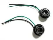 (2) 1156 7506 P21W Turn Signal Light Socket Harness For LED/Incandescent Bulbs (for: BMW)