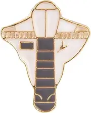 [A N KINGPiiN] AN KINGPiiN Space Rocket Ship Lapel Pin Badge Gift Party Shirt Collar,Costume Pin Accessories for Men Brooch