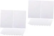 NOLITOY 2sets Fashionable Glitter Tissue Paper for Birthday Elegant Wedding Wrapping Tissue Sheets A4 Size Pack 100pcs*2