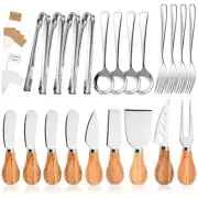 22 PCS Cheese Serving Utensil Set, Butter Spreaders for Cheese, Butter, Jam, Wed