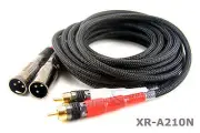 10ft Pro-Series 2-XLR Male to 2-RCA Male Audio Cable, CablesOnline XR-A210N