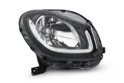 Smart ForTwo Highline Headlight Right Black LED DRL 15-17 Headlamp OEM Valeo