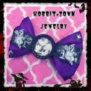 Spooky Vincent Price Halloween Horror Hair Bow