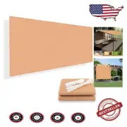 Peach Fuzz Shade Cloth 3x5 FT Custom Size Sun Shade Canopy - Outdoor Protection