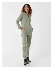 [Faherty] Overland Twill Jumpsuit in Olive