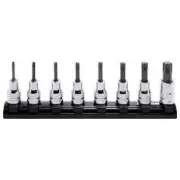 Ko-Ken Z-Eal 3/8 9.5mm SQ. Torx Bit Socket Rail Set Length 50mm 8 Pcs Japan