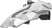 Sunrace fdm924 Front Derailleur, Grey, One Size