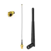 2.4GHz 5dBi WIFI Omni Antenna RP SMA with IPX cable for Wireless D-link Linksys