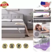 Affordable King Size Mattress Topper - 2-Inch Soft Gel Memory Foam for Back Pain