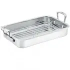 Scanpan Impact 42cm x 26cm Roasting Pan With Rack