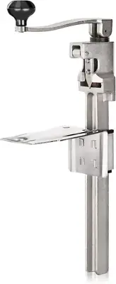 7006841#1 Manual Table Can Opener with Plated Steel Base for Cans up to 11” Tall