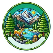 Rocky Mountain National Park Travel Patch Iron-on Applique Nature Badge Souvenir