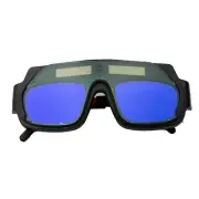 Glare Resistant Solar Goggle Welding Helmet Glasses with Anti Scratch Coating