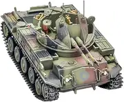 Tank Model Diecast Armored Vehicle,Self- National Alloy,M42 Simulation AA 1/72 for Display Collectors Teens