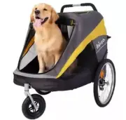 Ibiyaya HERCULES PRO Heavy duty Pet Stroller for Large Dogs Carry Travel Mobile