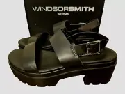 Windsor Smith Emmy Size 9 Platform Sandal (Leather)