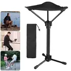 Portable Chair Tripod Stool Camping Portable Foldable Camping Chair Stool New
