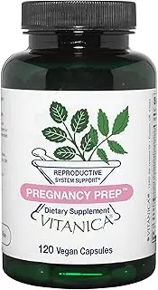 Pregnancy Prep, Reproductive System Support, Vegan, 120 Capsules