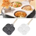 4 Cup Pancake Fried Egg Burger Frying Pan Non-Stick Breakfast Egg Maker Cookware