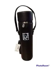 Callaway Leatherette Executive Wine Box Carrier With Tool Black Carry Strap