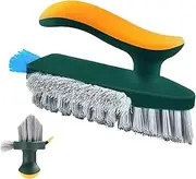 Vgvgaj Crevice Cleaning Brush - Window Groove Stain Remover | Multifunctional Ergonomic Crevice Brush for Floor Stove Refrigerator Sink Vent Oven Bathtub Window Cleaning