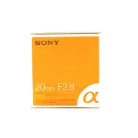 在飛比找蝦皮購物優惠-★☆洪爺？銀鹽專賣★☆ 盒裝美品 SONY AF 20/2.