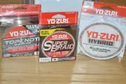 3 pack yo zuri fluorocarbon topknot line hybrid superbraid yellow assorted 15lb