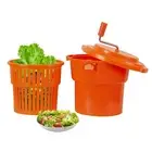 Clivia 5 Gallon 20 Qt Commercial Salad Spinner Vegetable Lettuce Dryer Washer