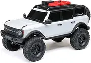 Axial SCX24 Ford Bronco 4X4 Ready to Run RC Rock Crawler 1:24 Brush Motor Offraod Truck Remote Control Extra Torque Includes Battery and Charger
