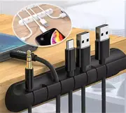 Charging Cable Clips Cord Holder Management Desk Organizer USB Wire Adhesive AU