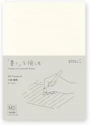Midori 15288006 Notebook, MD Notebook, Paperback, Horizontal Ruled A