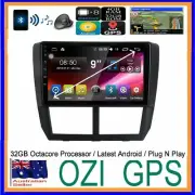 for SUBARU FORESTER 2008-12 GPS HEAD UNIT BLUETOOTH APPLE CARPLAY ANDROID AUTO