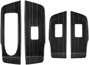 LHD RHD Compatible for Mazda -CX-60 -CX60 CX 60 2022-2024 Steel Door Window Lift Switch Armrest Cover Trims Sticker Car-Styling Accessories(Left Hand Driver)