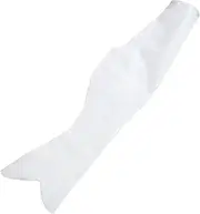 Kisangel Japanese Fish Streamer Blank Carp Windsock for Art Projects Unpainted White Hanging Decoration for Student Creativity and Crafting Skills