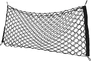 GANAZONO Car Trunk Net Adjustable Dual Storage Organizer for Suv Truck Cargo Net for Securing Items Space-saving Design Versatile Trunk Accessory