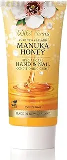 [Wild Ferns] Manuka Honey Special Care Hand & Nail Conditioning Crème, 94% Natural, 85ml