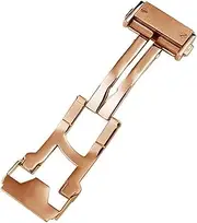 [SKXMOD] Watch Strap Steel Buckle For Hublot Fusion Classic Big Bang King Power Series Watch Folding Clasp 22m Leather/rubber Accessories