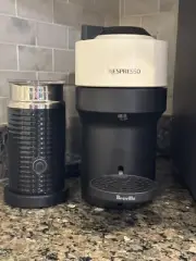 Nespresso Vertuo Pop+Coffee & Espresso Machine by Breville Coconut White Edition