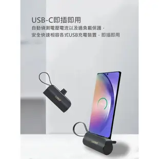 【現貨】Samsung ITFIT C&T 5000mAh 支架式迷你行動電源／三星／i15適用／TypeC／直插式