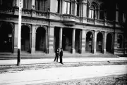 Negative -Town Hall & Post Office Northcote Victoria 1901 Old Photo