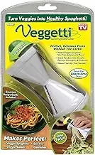 Veggetti Spiral Vegetable Slicer, Makes Veggie Pasta, Yellow